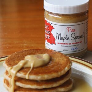 Maple Spread (also known as Maple Cream) on pancakes