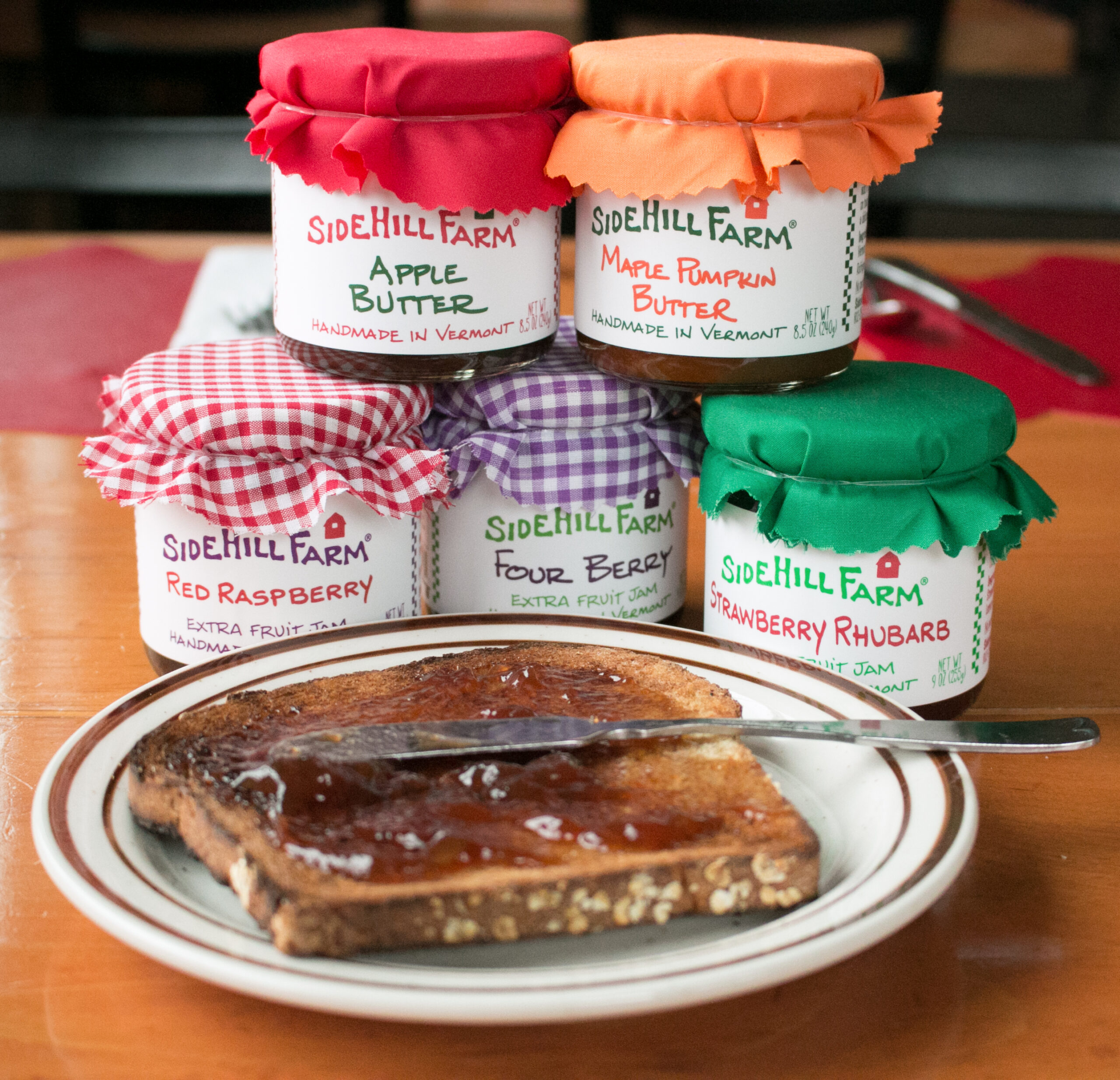 Sidehill Farms Jams and Butters – Polly's Pancake Parlor